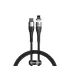 کابل مگنتی تایپ سی به لایتنینگ بیسوس Baseus Zinc Magnetic Type-C to iP PD 20W Cable 1m