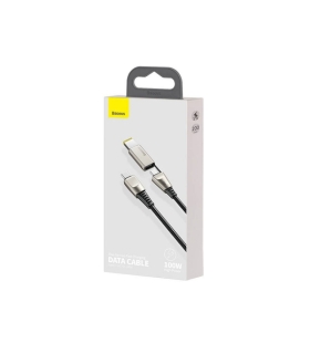 کابل دو سر تایپ سی به دی سی بیسوس Baseus Flash one for two Fast Charge Cable 100W 2m