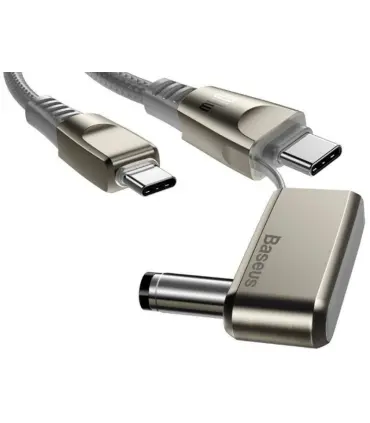 کابل دو سر تایپ سی به سوزنی لپ تاپ بیسوس Baseus Flash one for two Fast Charge Cable 100W 2m