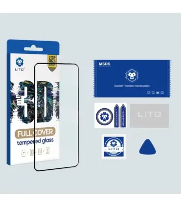 گلس 3D تمام چسب لیتو Samsung Galaxy S22 Ultra