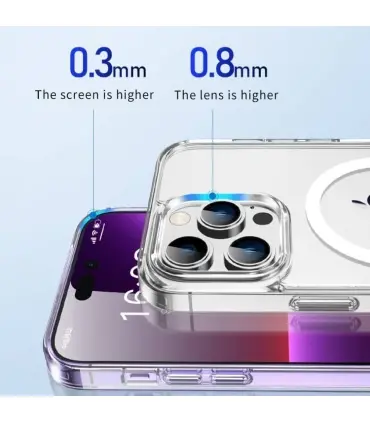 قاب کریستال مگسیف دار توتو Case Totu AA-160 Crystal Series Iphone 14 Pro