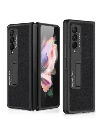 قاب سامسونگ زد فولد 4 چرمی برند جی کی کی Case Gkk Galaxy Z FOLD 4|قاب چرمی سامسونگ Z FOLD 4 برند GKK طراحی حرفه ای و ضد صربه برشکاری دقیق با حساسیت بالا مقاوم در برابر ضربات و سقوط بسیار سبک و خوش دست تولید شده در رنگ زیبا دارایه محافظ صفحه نمایش کوچک طراحی لوکس و لاکچری کیفیت ساخت بالا ساخت کمپانی مشهور GKK