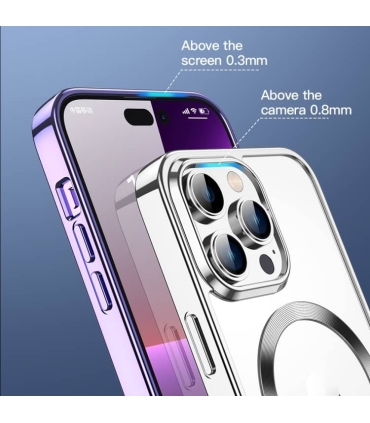 قاب کریستال مگسیف دار توتو Case Totu AA-188 Crystal Series Iphone 14