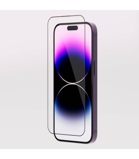 گلس صفحه توری دار ایفون Levelo Anti-Static Clear Twice Tempered Screen iPhone 14 Pro