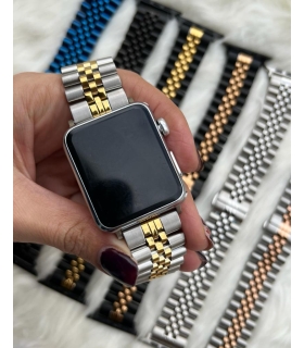 بند اپل واچ مدل رولکسی Rolex apple watch bracelet size 49mm