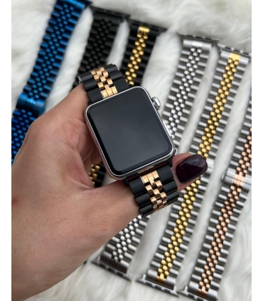 بند اپل واچ مدل رولکسی Rolex apple watch bracelet size 42/44/45mm