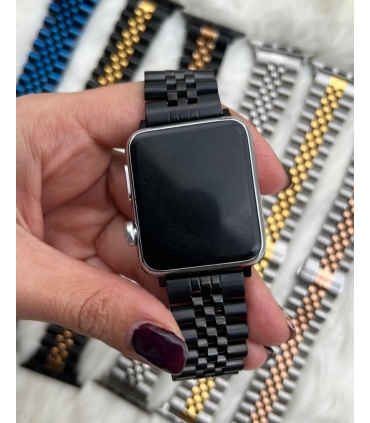 بند اپل واچ مدل رولکسی Rolex apple watch bracelet size 42/44/45mm