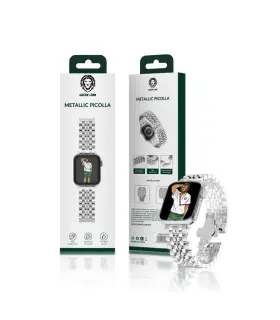 بند اپل واچ Green Mettalic Picolla for Apple Watch 49mm