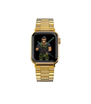 بند اپل واچ Green Mettalic Grande for Apple Watch 49mm