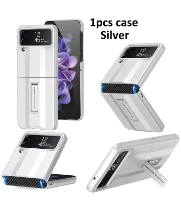قاب سامسونگ زد فلیپ 3 استنددار Case Gkk Galaxy Z FLIP 3|قاب ارمور استنددار سامسونگ Z FLIP 3 برند GKK طراحی حرفه ای و ضد صربه برشکاری دقیق با حساسیت بالا مقاوم در برابر ضربات و سقوط بسیار سبک و خوش دست تولید شده در رنگ زیبا دارایه محافظ صفحه نمایش کوچک طراحی لوکس و لاکچری کیفیت ساخت بالا ساخت کمپانی مشهور GKK