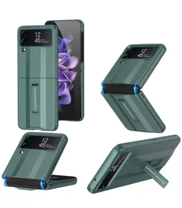 قاب سامسونگ زد فلیپ 3 استنددار Case Gkk Galaxy Z FLIP 3|قاب ارمور استنددار سامسونگ Z FLIP 3 برند GKK طراحی حرفه ای و ضد صربه برشکاری دقیق با حساسیت بالا مقاوم در برابر ضربات و سقوط بسیار سبک و خوش دست تولید شده در رنگ زیبا دارایه محافظ صفحه نمایش کوچک طراحی لوکس و لاکچری کیفیت ساخت بالا ساخت کمپانی مشهور GKK
