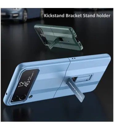 قاب سامسونگ زد فلیپ 3 استنددار Case Gkk Galaxy Z FLIP 3|قاب ارمور استنددار سامسونگ Z FLIP 3 برند GKK طراحی حرفه ای و ضد صربه برشکاری دقیق با حساسیت بالا مقاوم در برابر ضربات و سقوط بسیار سبک و خوش دست تولید شده در رنگ زیبا دارایه محافظ صفحه نمایش کوچک طراحی لوکس و لاکچری کیفیت ساخت بالا ساخت کمپانی مشهور GKK