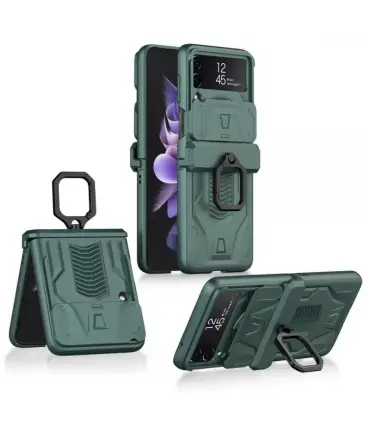 قاب سامسونگ زد فلیپ 3 ارمور Case Gkk Galaxy Z FLIP 3|قاب ارمور سامسونگ Z FLIP 3 برند GKK طراحی حرفه ای و ضد صربه برشکاری دقیق با حساسیت بالا مقاوم در برابر ضربات و سقوط بسیار سبک و خوش دست تولید شده در رنگ زیبا دارایه محافظ صفحه نمایش کوچک طراحی لوکس و لاکچری کیفیت ساخت بالا ساخت کمپانی مشهور GKK