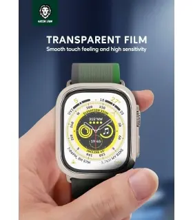 گلس کاور اپل واچ اولترا گرین لاین مدل Green lion Ultra Protector Apple Watch ultra