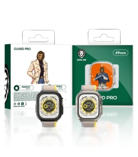 کاور اپل واچ اولترا گرین لاین مدل Green lion Guard pro Apple Watch ultra