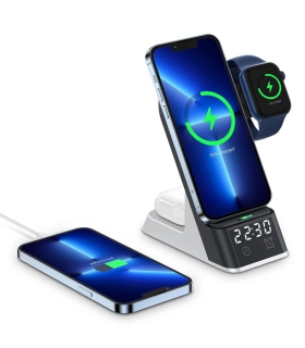 شارژر وایرلس ۶ کاره گرین Green 6 in 1 Wireless Charger 15W