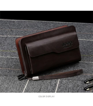 کیف چرمی دستی جیپ Jeep leather bag 2218