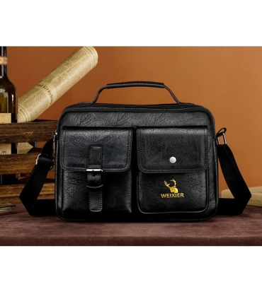 کیف چرمی رودوشی جیپ WEIXIER leather bag