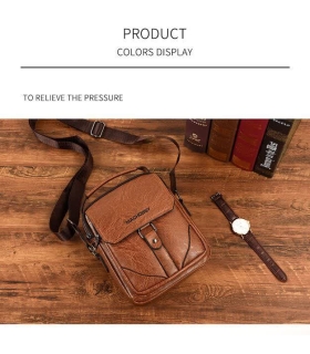 کیف چرمی رودوشی جیپ Jeep leather bag