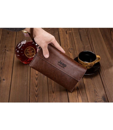 کیف چرمی دستی جیپ Jeep leather bag 90918