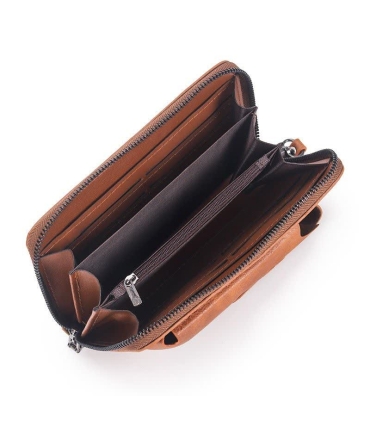 کیف چرمی دستی و جای موبایل جیپ Jeep leather bag A762