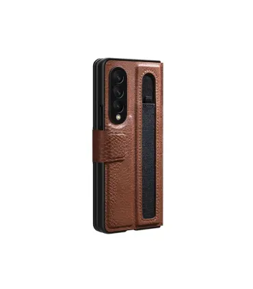 کیف سامسونگ زد فولد 3 چرمی نیلکین Samsung Galaxy Z Fold 3 Aoge Leather|کبف چرمی نیلکین سامسونگ Z FOLD 3 برند نیلکین طراحی حرفه ای و ضد صربه برشکاری دقیق با حساسیت بالا مقاوم در برابر ضربات و سقوط بسیار سبک و خوش دست تولید شده در رنگ زیبا چرم کیفیت بالا طراحی لوکس و لاکچری کیفیت ساخت بالا ساخت کمپانی مشهور نیلکین