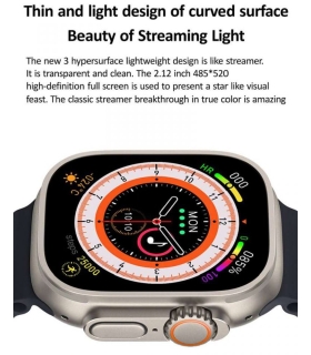 ساعت هوشمند اولترا مدل HK8 PRO MAX