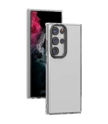خرید قاب محافظ گوشی سامسونگ اس23 اولترا Case Levelo Clara metallica S23 ultra