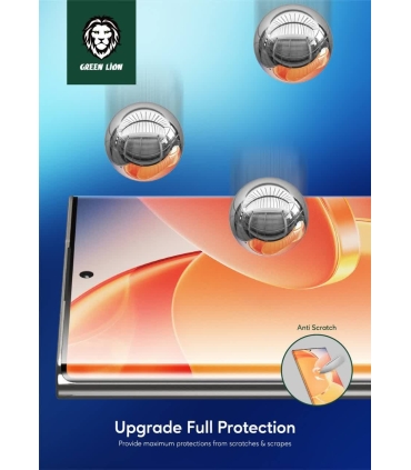 خرید گلس 3D UV سامسونگ Galaxy S23 Ultra برند Green Lion