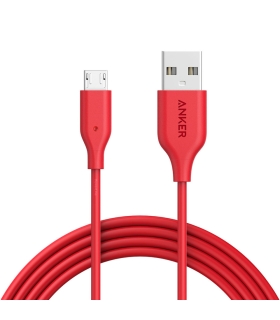 کابل USBبه microUSB انکر مدل A8133 PowerLine به طول 180 سانتیمتر