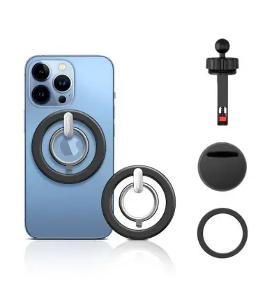 هولدر و رینگ انگشتی جویروم JOYROOM 3IN1 Magnetic Phone Ring Grip JR ZS294