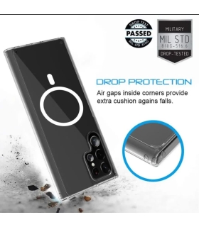 قاب کپی مگسیف دار اسپیگن Spigen Liquid Cristal Case Samsung Galaxy S23 Ultra