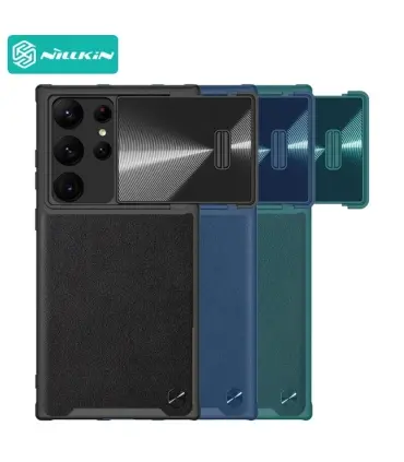 قاب چرمی نیلکین S23 Ultra مدل Nillkin CamShield Leather