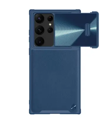 قاب چرمی نیلکین S23 Ultra مدل Nillkin CamShield Leather