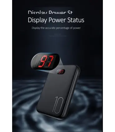 پاور بانک یوسمز مدلpower bank PB9 Mini با ظرفیت 10000میلی آمپر ساعت