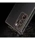 قاب لاکچری چرمی گلد leather case A73