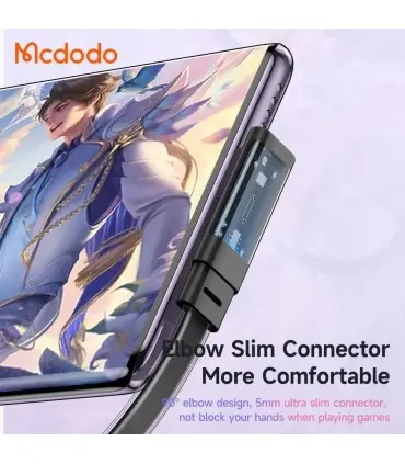 کابل Type C به Type C مک دودو Mcdodo CA-3450 توان 65 وات طول 1.2 متر