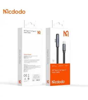 کابل شارژ شریع تایپ سی به تایپ سی 65 وات مک دودو مدل MCDODO CA-3360 طول 1.2 متر