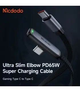 کابل شارژ شریع تایپ سی به تایپ سی 65 وات مک دودو مدل MCDODO CA-3360 طول 1.2 متر