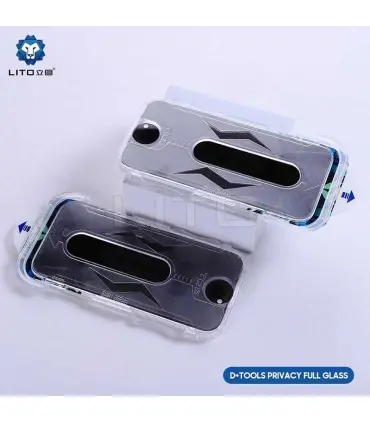 گلس قالب دار پرایوسی توری دار لیتو آیفون 13 پرو مکس/14 پلاس Lito D+ Privacy Tools Magic Glass Box