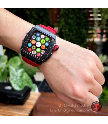 بند و کاور لاکچری اپل واچ 44/45 میلیمتری Case apple watch 45/44mm Luxury