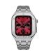 بند و کاور فلزی زنبوری لاکچری اپل واچ 44/45 میلیمتری Case apple watch 45/44mm Luxury