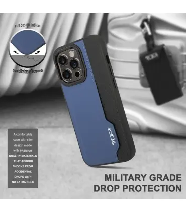 کاور سی جی موبایل مدل تامی جاکارتی چرمی ایفون Case Cg Mobile Tumi Leather Iphone14 Pro Max