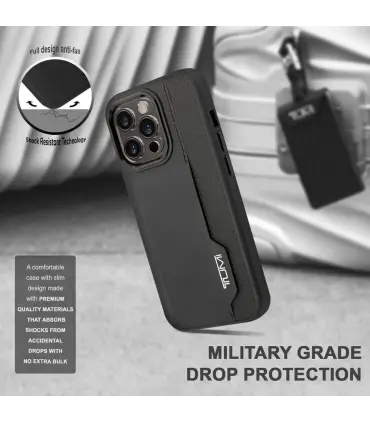 کاور سی جی موبایل مدل تامی جاکارتی چرمی ایفون Case Cg Mobile Tumi Leather Iphone14 Pro Max