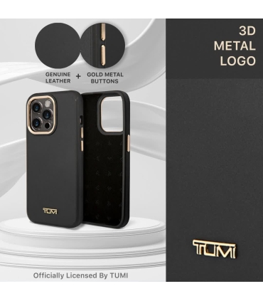 کاور سی جی موبایل مدل تامی چرمی ایفون Case Cg Mobile Tumi Leather Iphone14 Pro Max