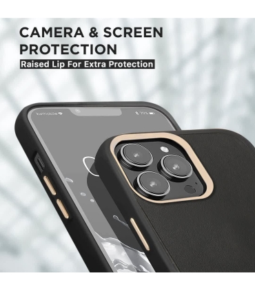 کاور سی جی موبایل مدل تامی چرمی ایفون Case Cg Mobile Tumi Leather Iphone14 Pro Max