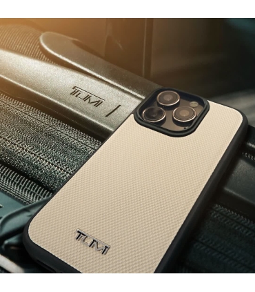 کاور سی جی موبایل مدل تامی چرمی مگسیف دار ایفون Case Cg Mobile Tumi Leather Iphone14 Pro Max