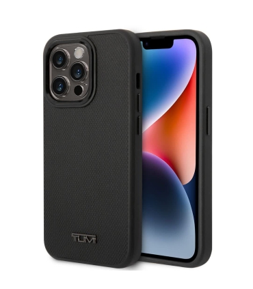 کاور سی جی موبایل مدل تامی چرمی مگسیف دار ایفون Case Cg Mobile Tumi Leather Iphone14 Pro Max