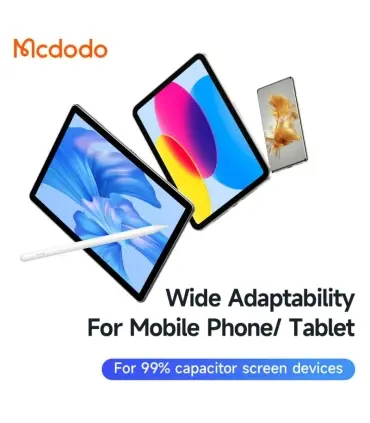 قلم لمسی استایلوس مک دودو مدل Mcdodo PN-3080 برای اندروید و ios|قلم لمسی استایلوس&nbsp;مک دودو مدل Mcdodo PN-3080 مناسب تمامی گوشی و تبلت ها کیفیت ساخت بالا ساخت شرکت معروف مک دودو