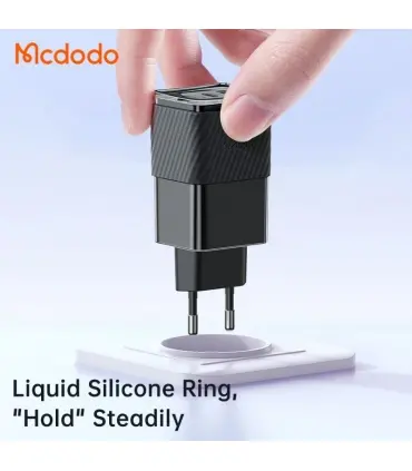 شارژر آداپتور دیواری مینی 3 پورت 67 وات مک دودو مدل MCDODO CH-150 GAN5